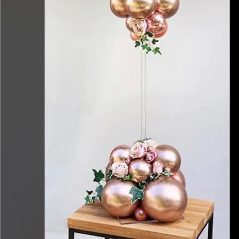 Rose Gold Balloon Stick